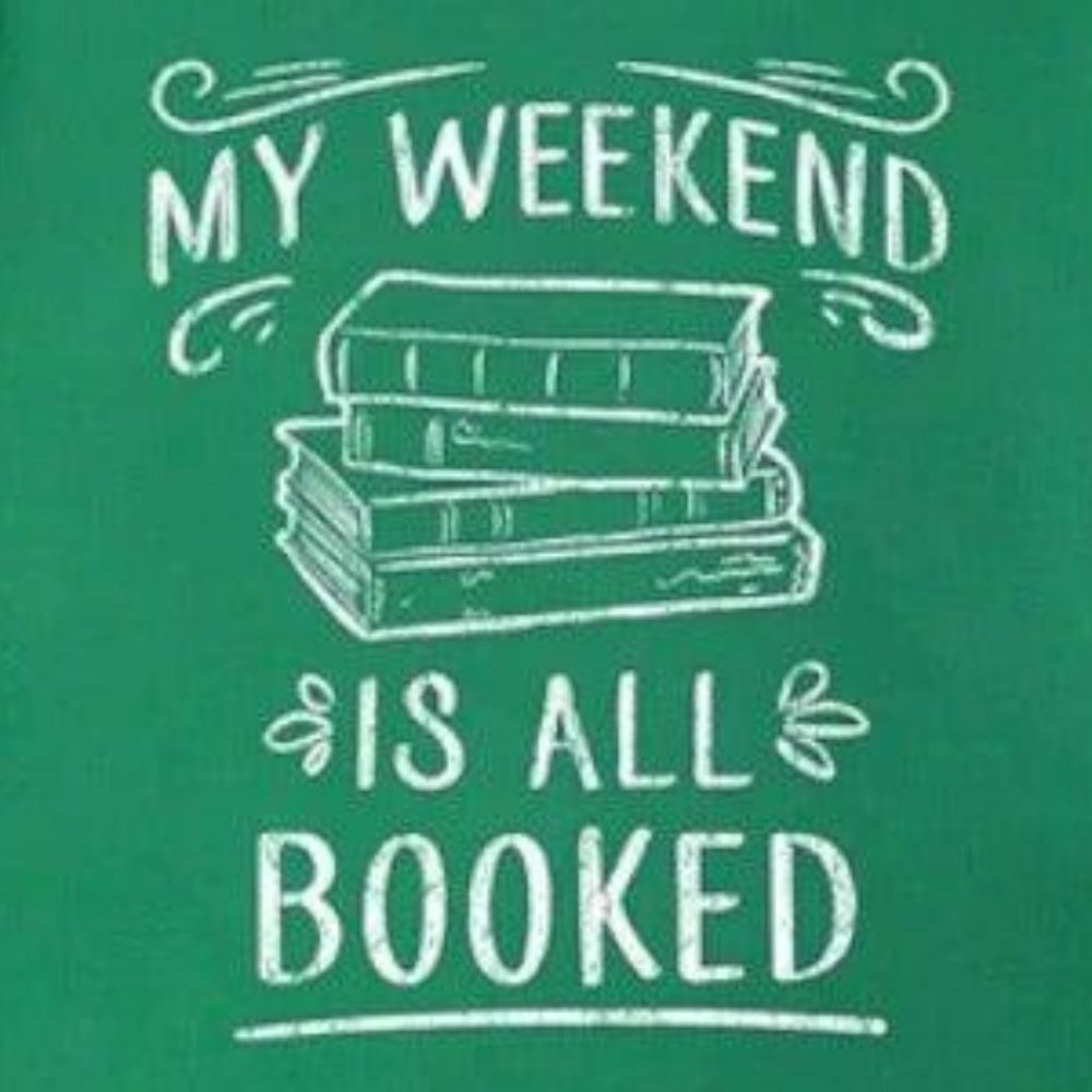 Book nerd fiction mystery librarian teacher weekend is all booked tshirt large
